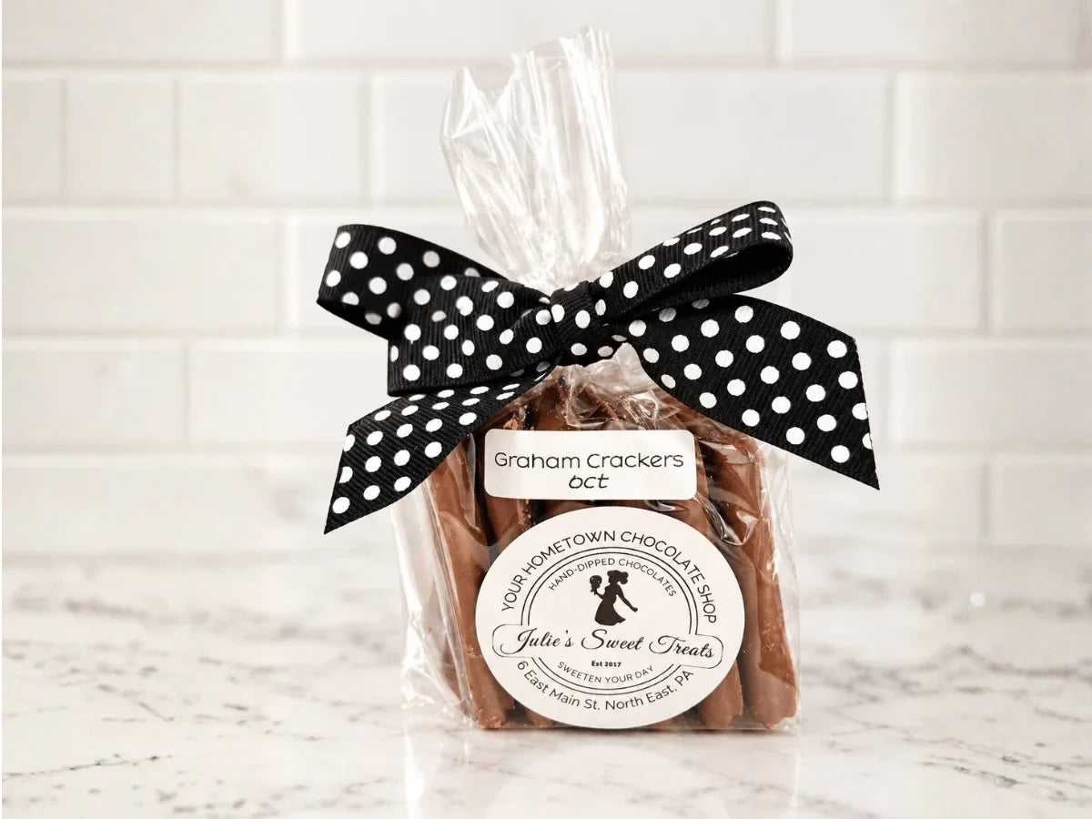 Milk Chocolate Dipped Graham Crackers