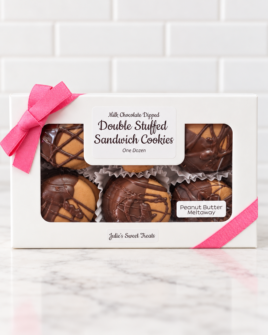 Double Stuffed Sandwich Cookies